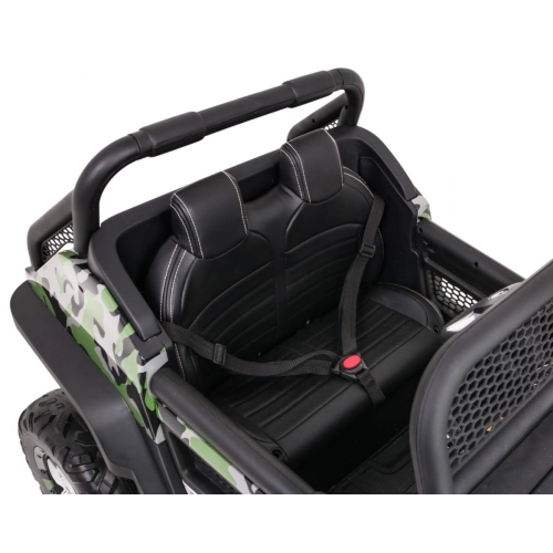 Mercedes Unimog Auto na akumulator 4x4 dwuosobowy Moro